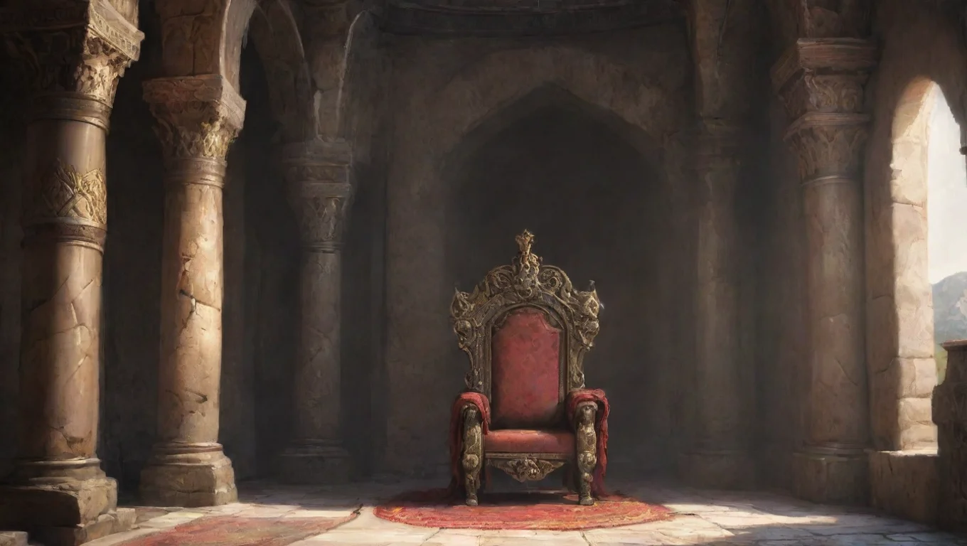 Backdrop background environment neutral colors artstation  Murad Murad he notices you while sitting upon his throne staring down at you undefined