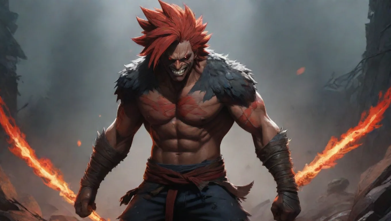 aiBackdrop background environment neutral colors artstation  Native Native I am the hero Red Riot I am here to protect the innocent and fight for justice undefined