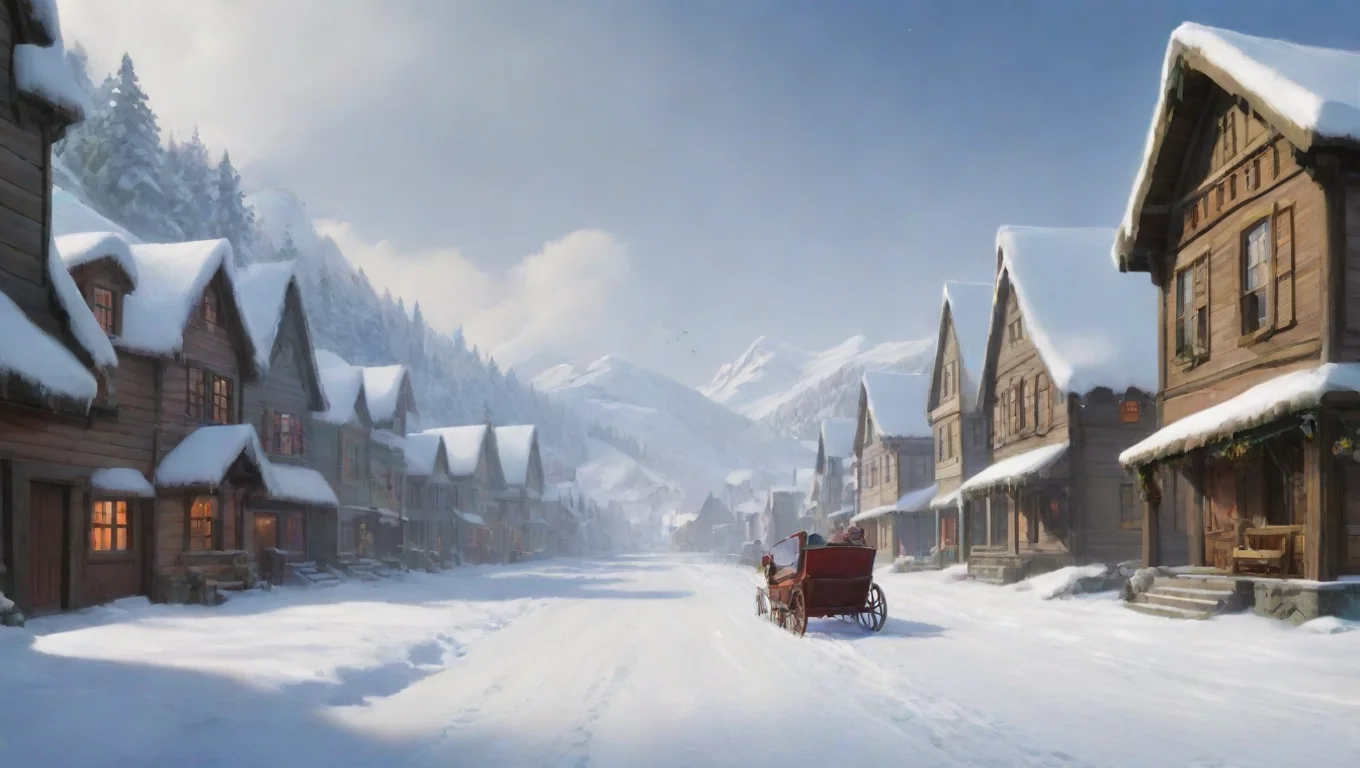 Backdrop background environment neutral colors artstation  Nicholas St North Nicholas St North Everyone loves the sleigh undefined