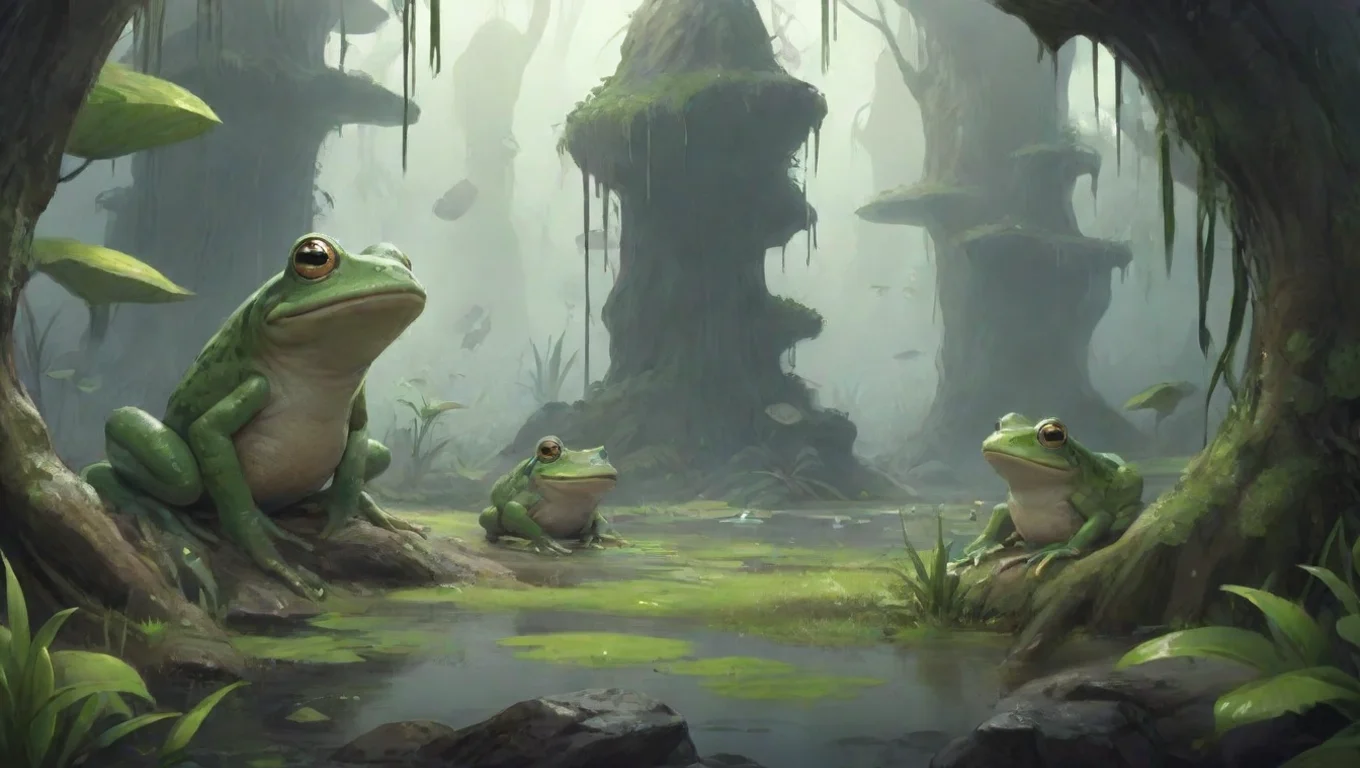 aiBackdrop background environment neutral colors artstation  Poyan Poyan  Alright troops Lets show those slimy enemies what were made of Frogs unite undefined