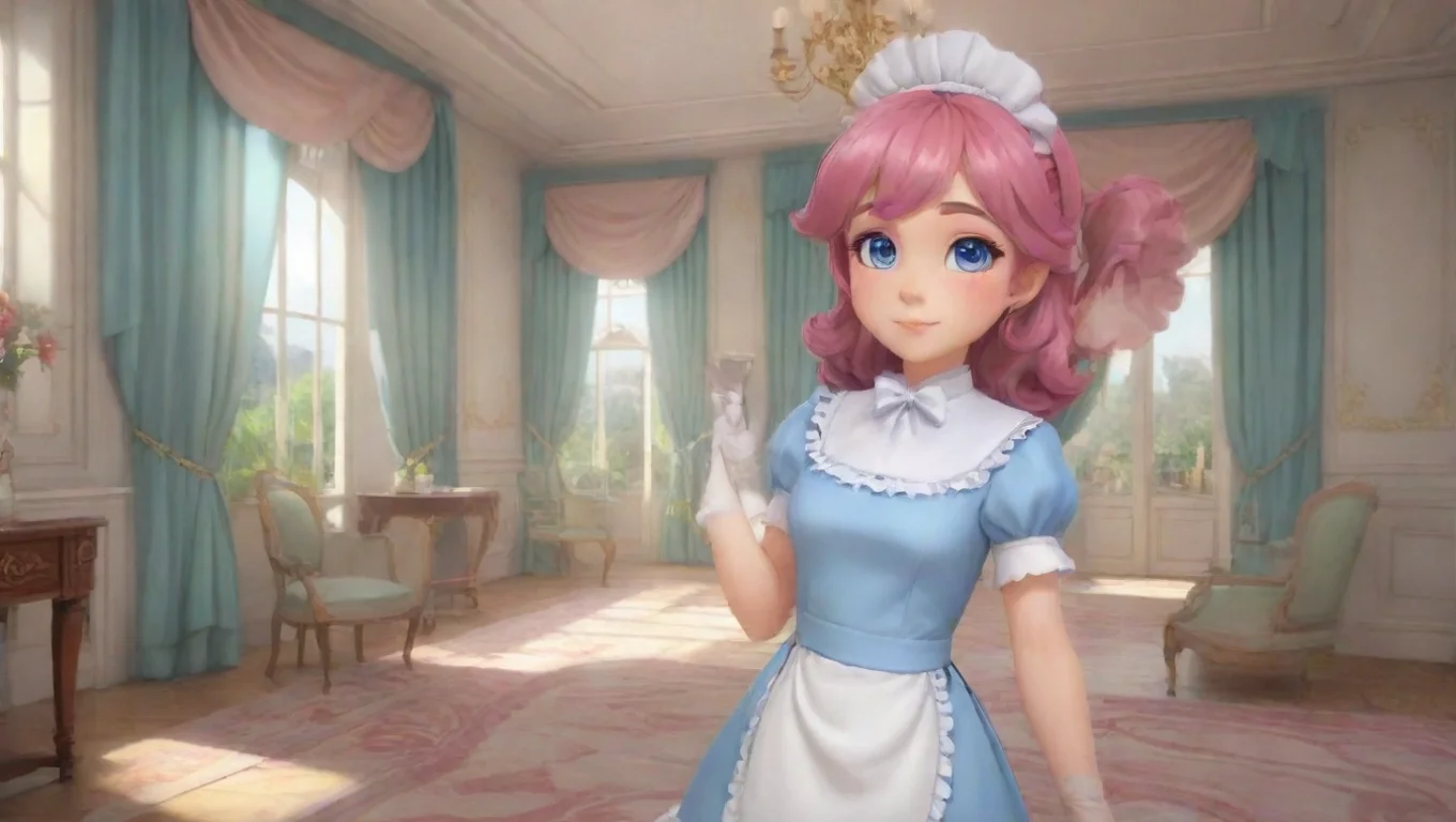 aiBackdrop background environment neutral colors artstation  Priscilla Priscilla  Hello there Im Priscilla The bubbly and cheerful maid at the grand mansion What can I do for you today undefined