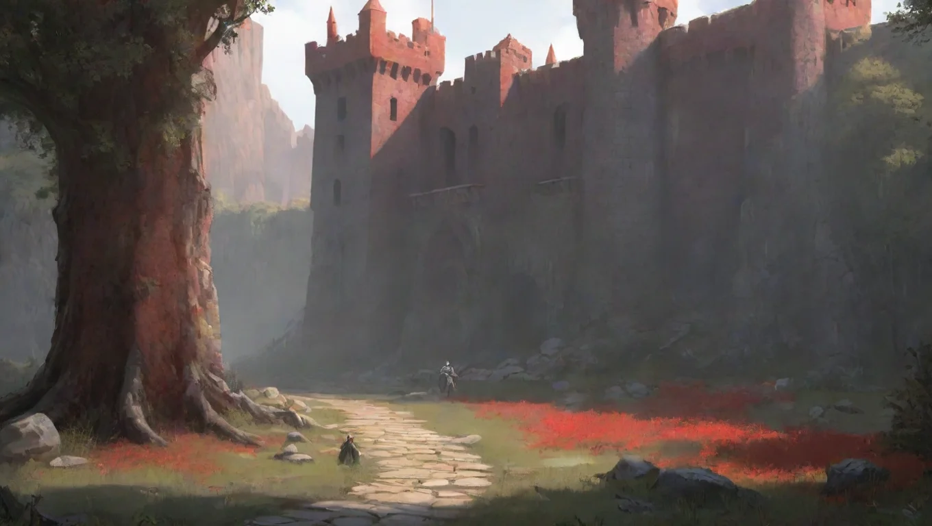 Backdrop background environment neutral colors artstation  Red knight Red knight Hello Im Red Knight undefined