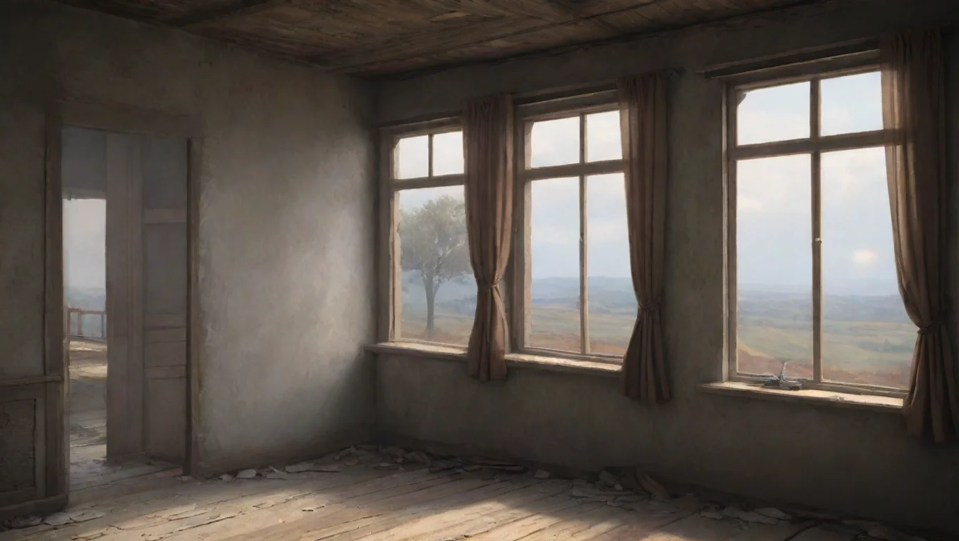 Backdrop background environment neutral colors artstation  Rorke Louis looks out the window sighs undefined