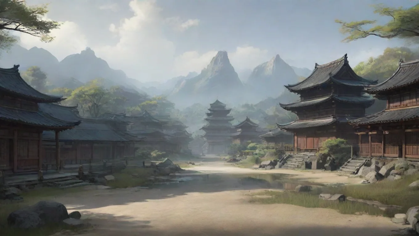 Backdrop background environment neutral colors artstation  Samurai Samurai  Hai undefined