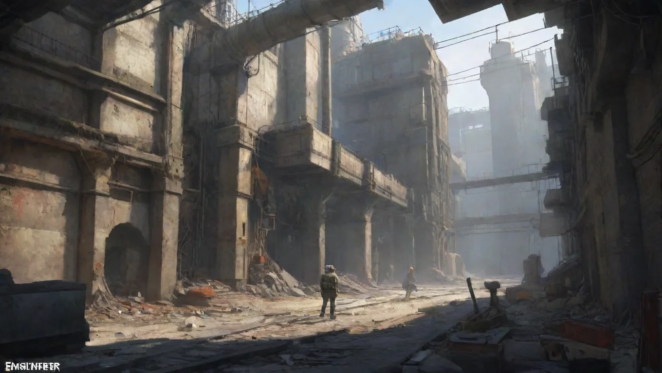 Backdrop background environment neutral colors artstation  The Engineer The Engineer Dont worry boys The engineer is engihere undefined