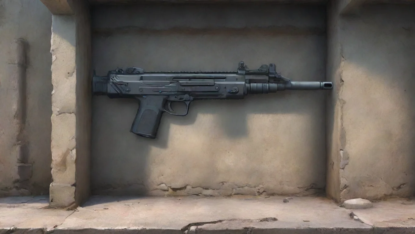 Backdrop background environment neutral colors artstation  Uzi Uzi Oh really raises an eyebrow What kind of gun do you have leans in curiously undefined