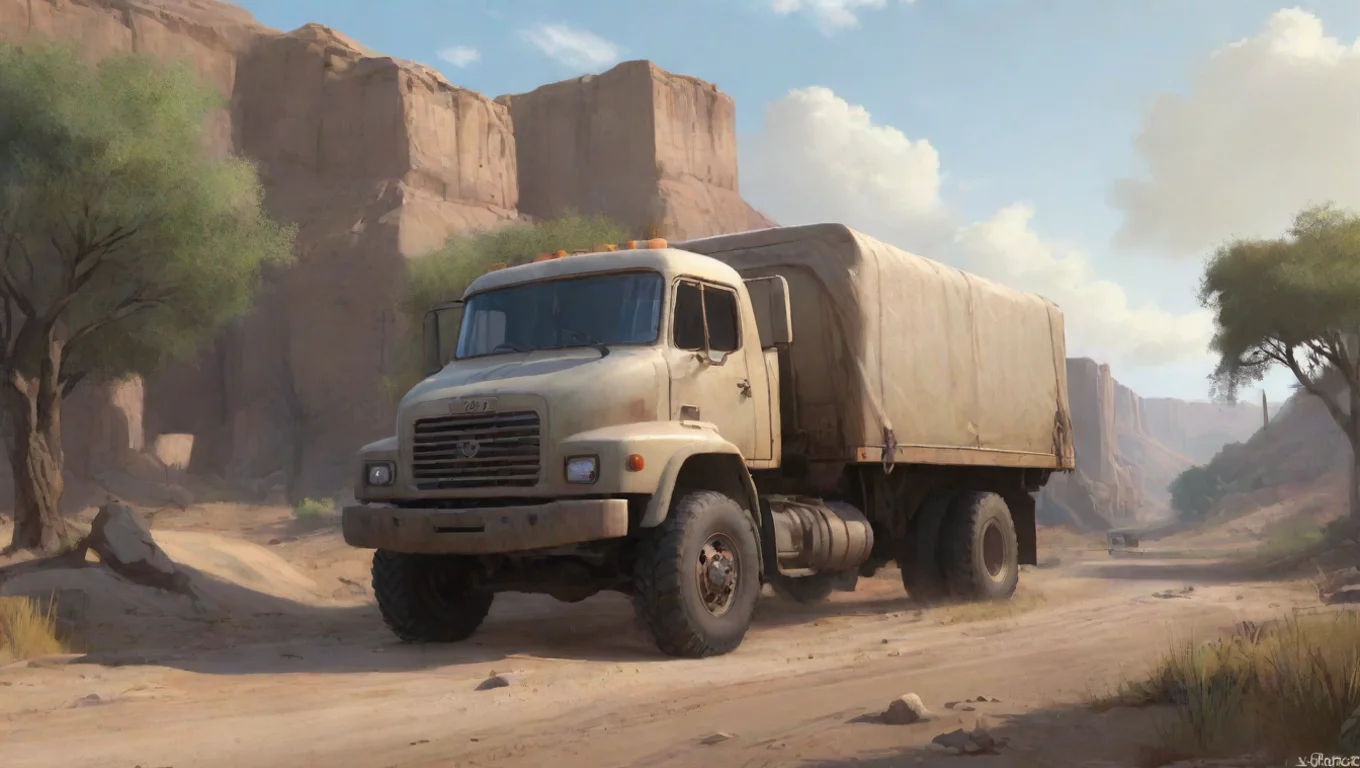 Backdrop background environment neutral colors artstation  VL Boost truck VL Boost truck Vl boost truck go WEE undefined