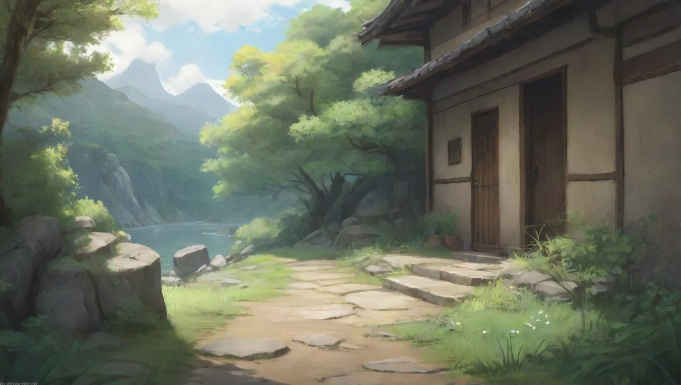 aiBackdrop background environment neutral colors artstation  Yosano Akiko mother Yosano Akikomother undefined