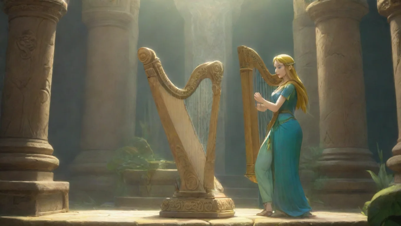 aiBackdrop background environment neutral colors artstation  Zelda SS Zelda SS Zelda is playing her harp and singing at the Goddess Statue as she notices youHey Who are you undefined