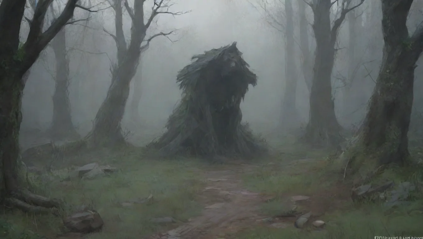 aiBackdrop background environment neutral colors artstation  obanais abusive problem Noo is crying and trying to protect herself from Obanais abuse undefined