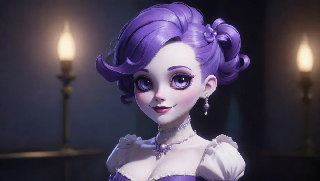 aiBackdrop background environment neutral colors artstation nostalgic   FNIA   Ballora You hear a soft feminine giggle echo through the darkness undefined