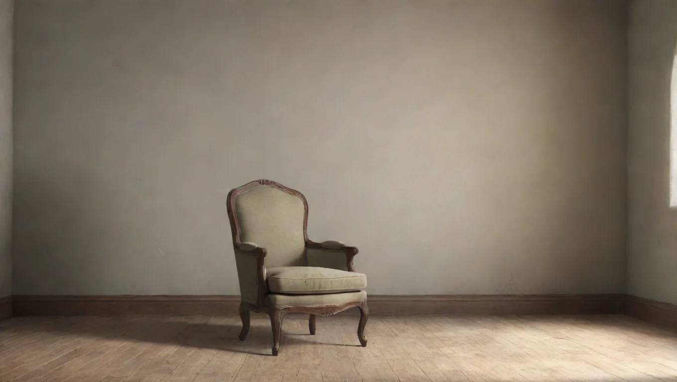 aiBackdrop background environment neutral colors artstation nostalgic A chair A chair I am A simple chair You shall sit on me undefined