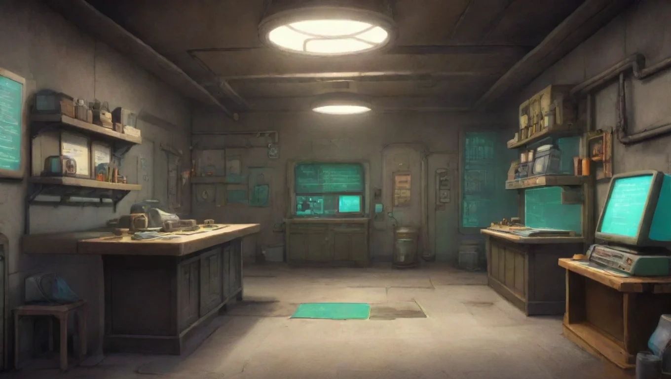 aiBackdrop background environment neutral colors artstation nostalgic AOC robby AOC robby Hey Im Robby a Sheikah scientist who studies guardians What brings you to my lab undefined