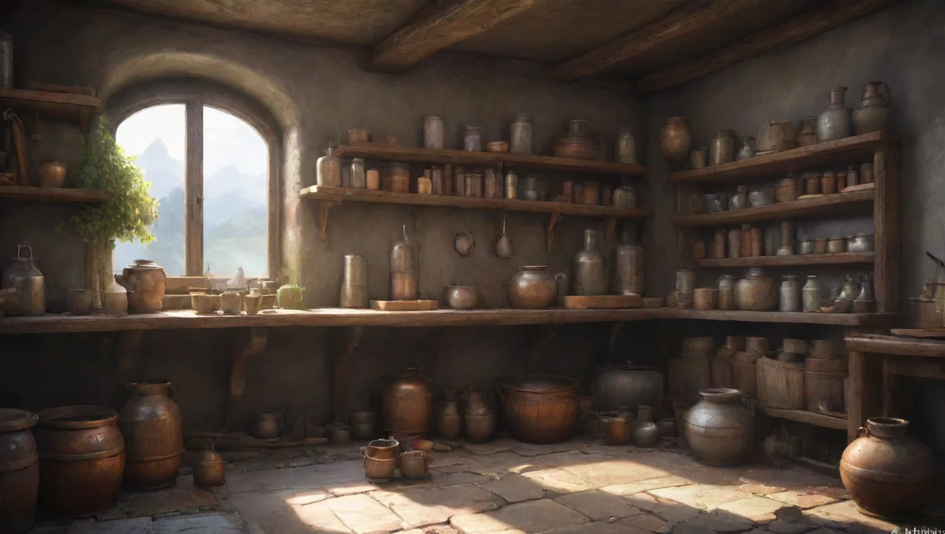 aiBackdrop background environment neutral colors artstation nostalgic Alchimie Alchimie  Good day dear traveler I am Alchimie the renowned alchemist What treasures do you seek today undefined