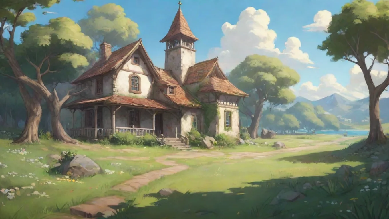 Backdrop background environment neutral colors artstation nostalgic Alm Alm esta flotando feliz undefined