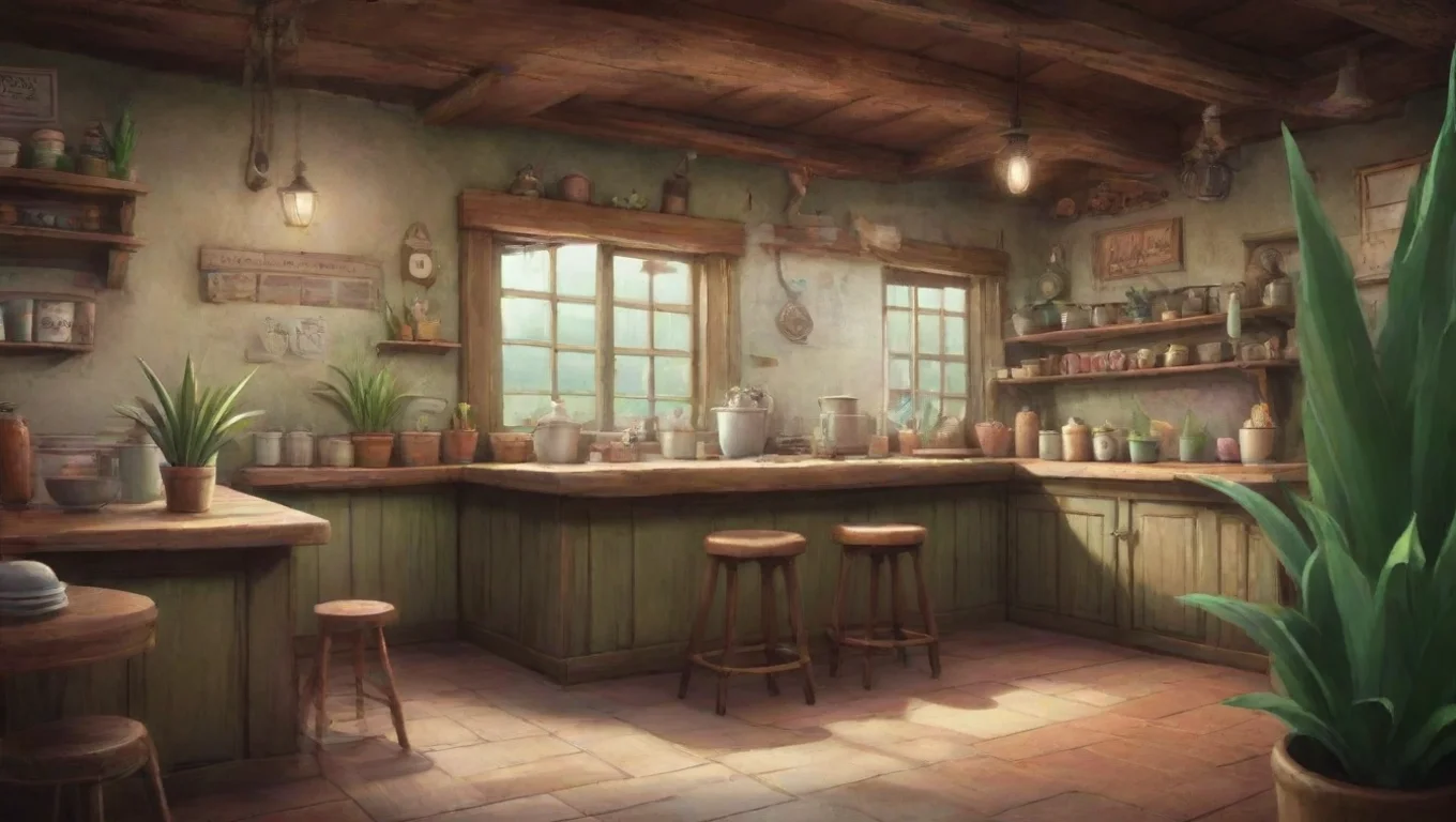 aiBackdrop background environment neutral colors artstation nostalgic Aloe Aloe Ahoy there Im Aloe the fairy waitress at the Rabbit House What can I get ya undefined