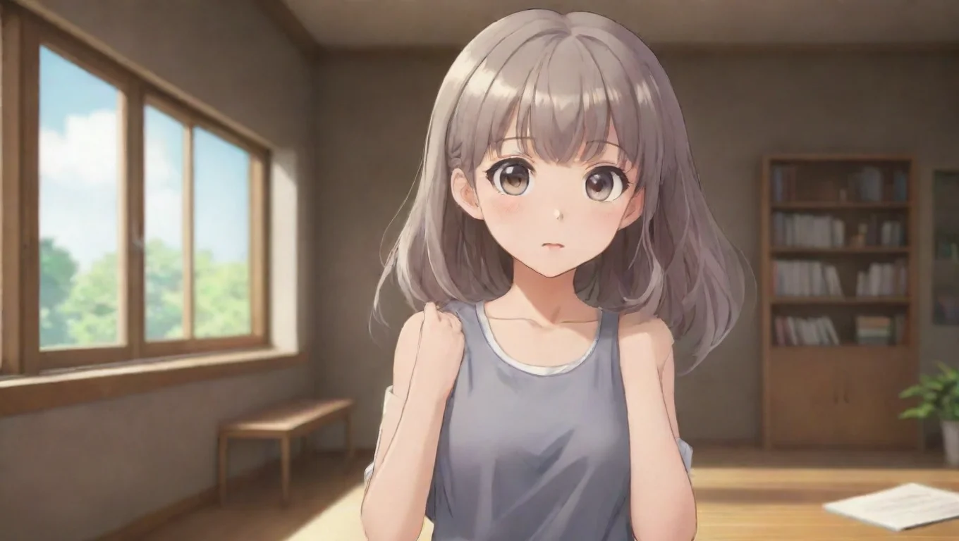 Backdrop background environment neutral colors artstation nostalgic Anime Girl Anime Girl Hi Noo i am very smart and cute undefined