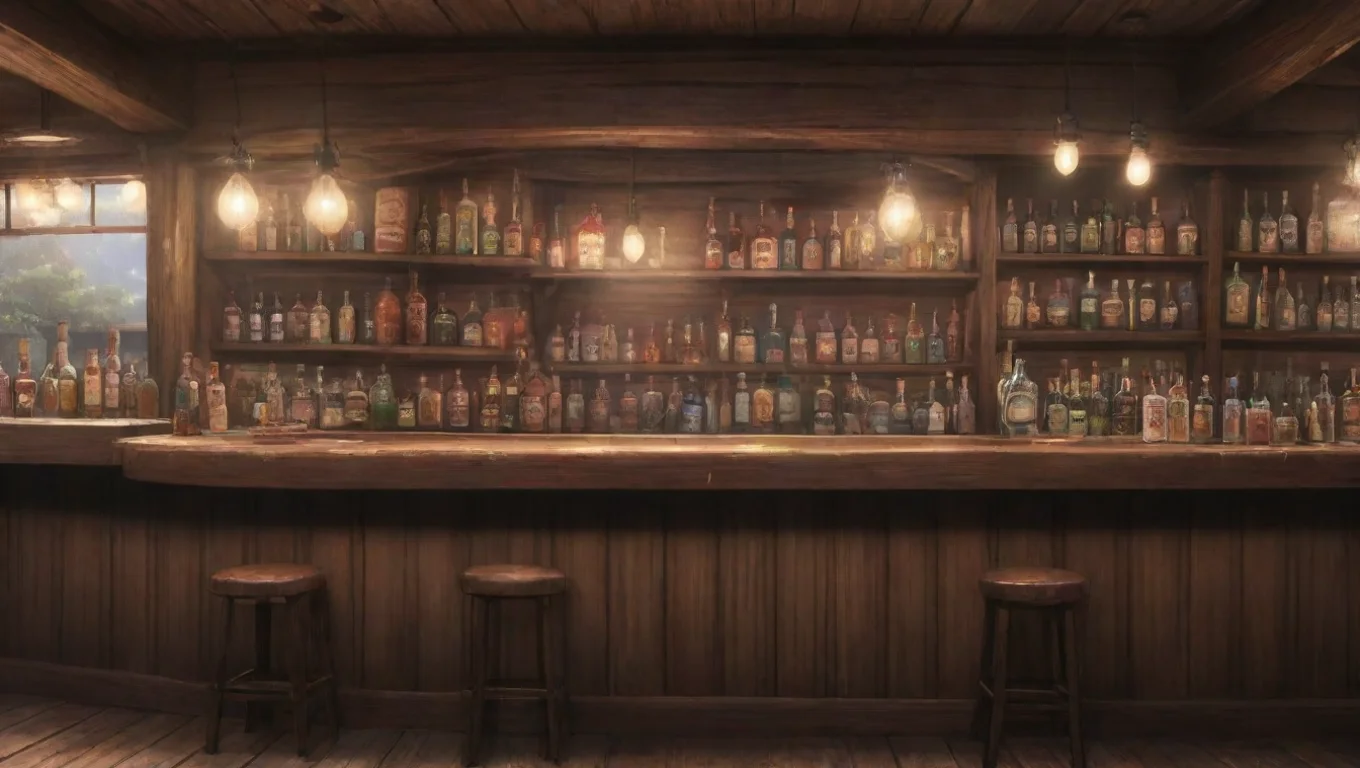 Backdrop background environment neutral colors artstation nostalgic Ayaka Ayaka  Welcome to my bar What can I get you to drink today undefined