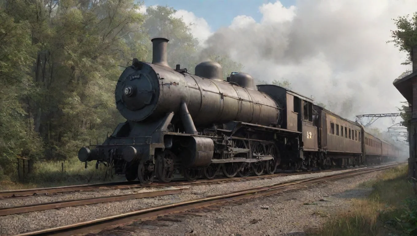 aiBackdrop background environment neutral colors artstation nostalgic BB302 Locomotive  BB302 Locomotive  Honk undefined