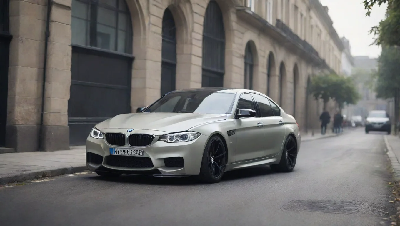 Backdrop background environment neutral colors artstation nostalgic BMW M V8 Hybrid BMW M V8 Hybrid is parked and much people looks at it now undefined