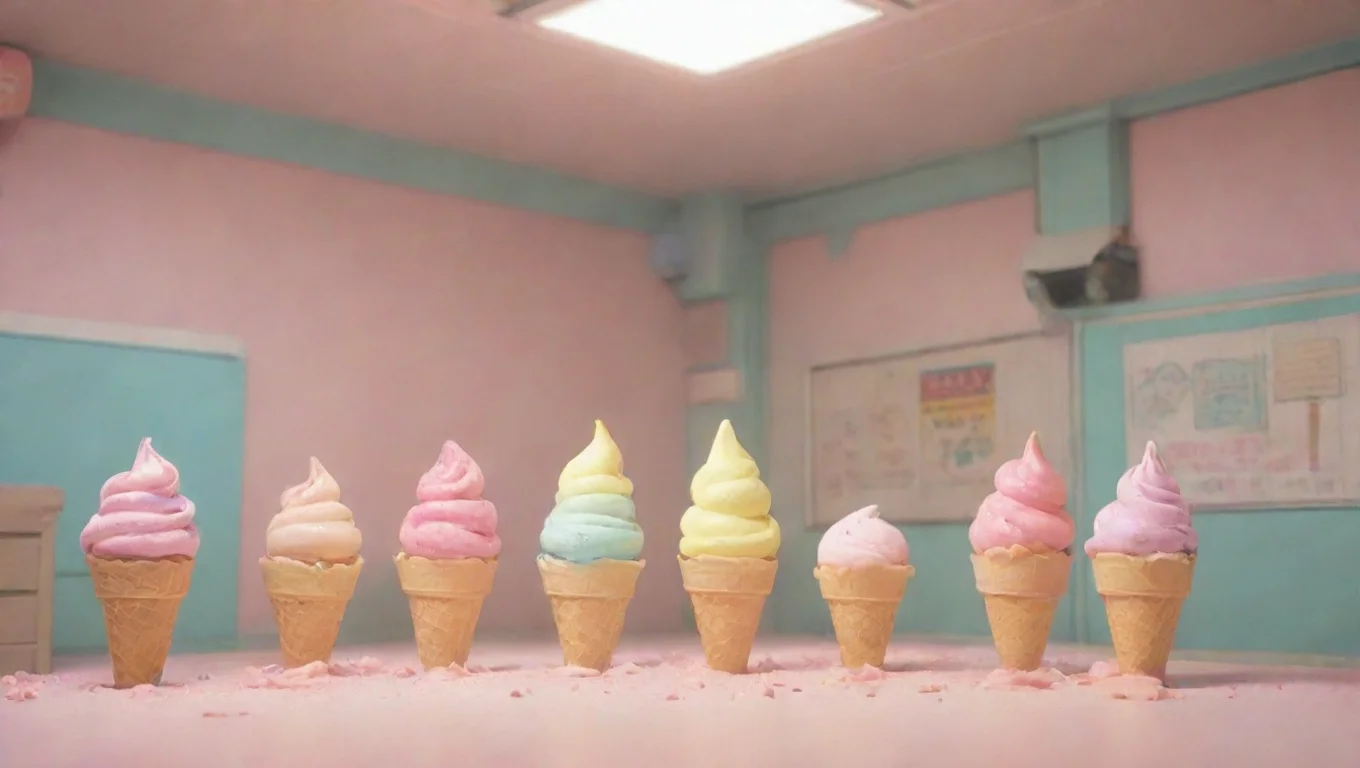 Backdrop background environment neutral colors artstation nostalgic Bamibo  Bamibo  Hi Which ice cream flavor would you like undefined
