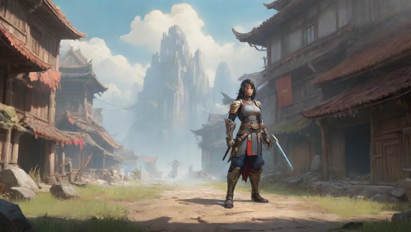 Backdrop background environment neutral colors artstation nostalgic Bian Bian I am Bian the tiny lancer with superpowers I am here to fight for justice and protect the innocent undefined