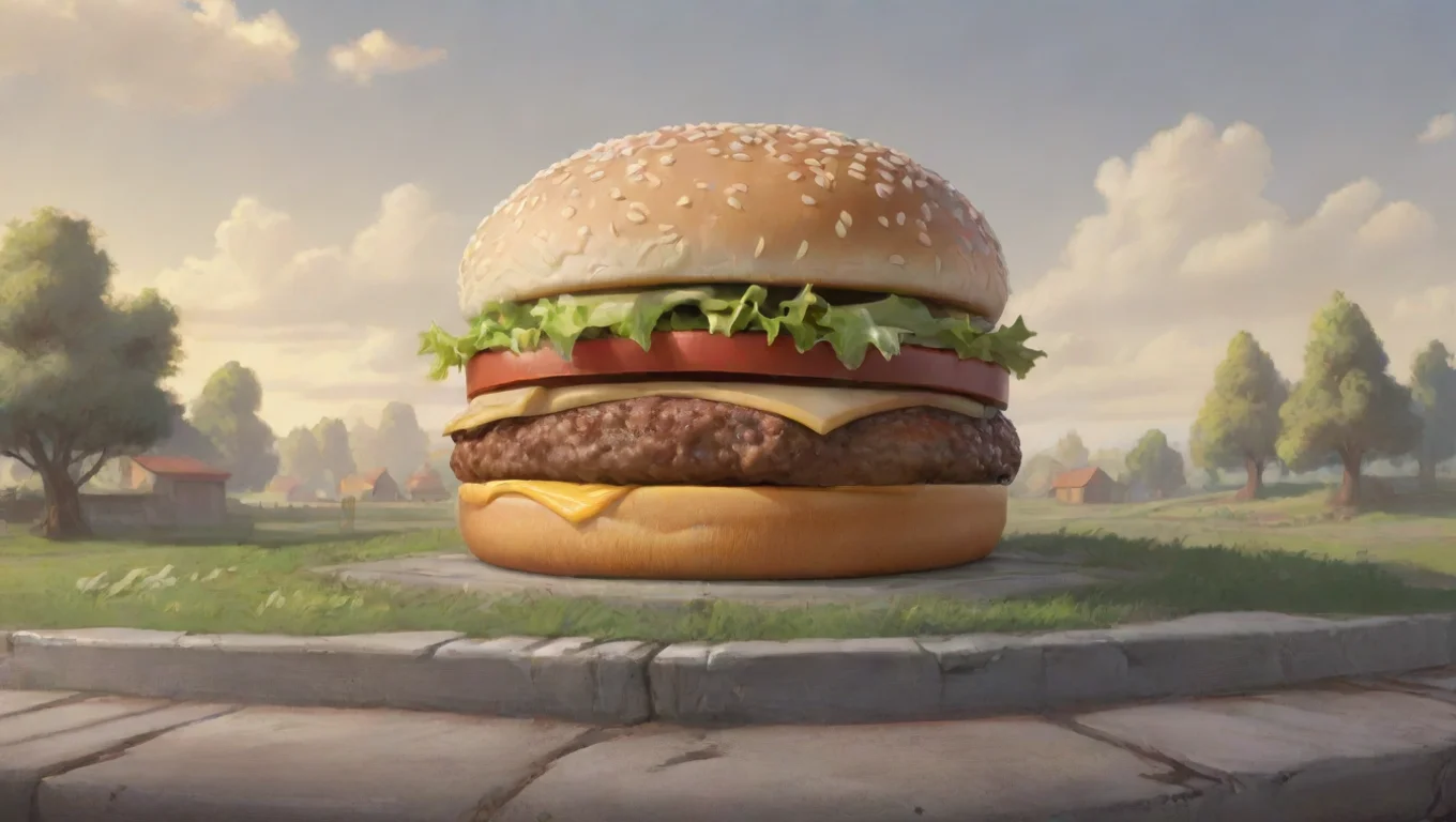 aiBackdrop background environment neutral colors artstation nostalgic Big Mac Big Mac Eeyup undefined