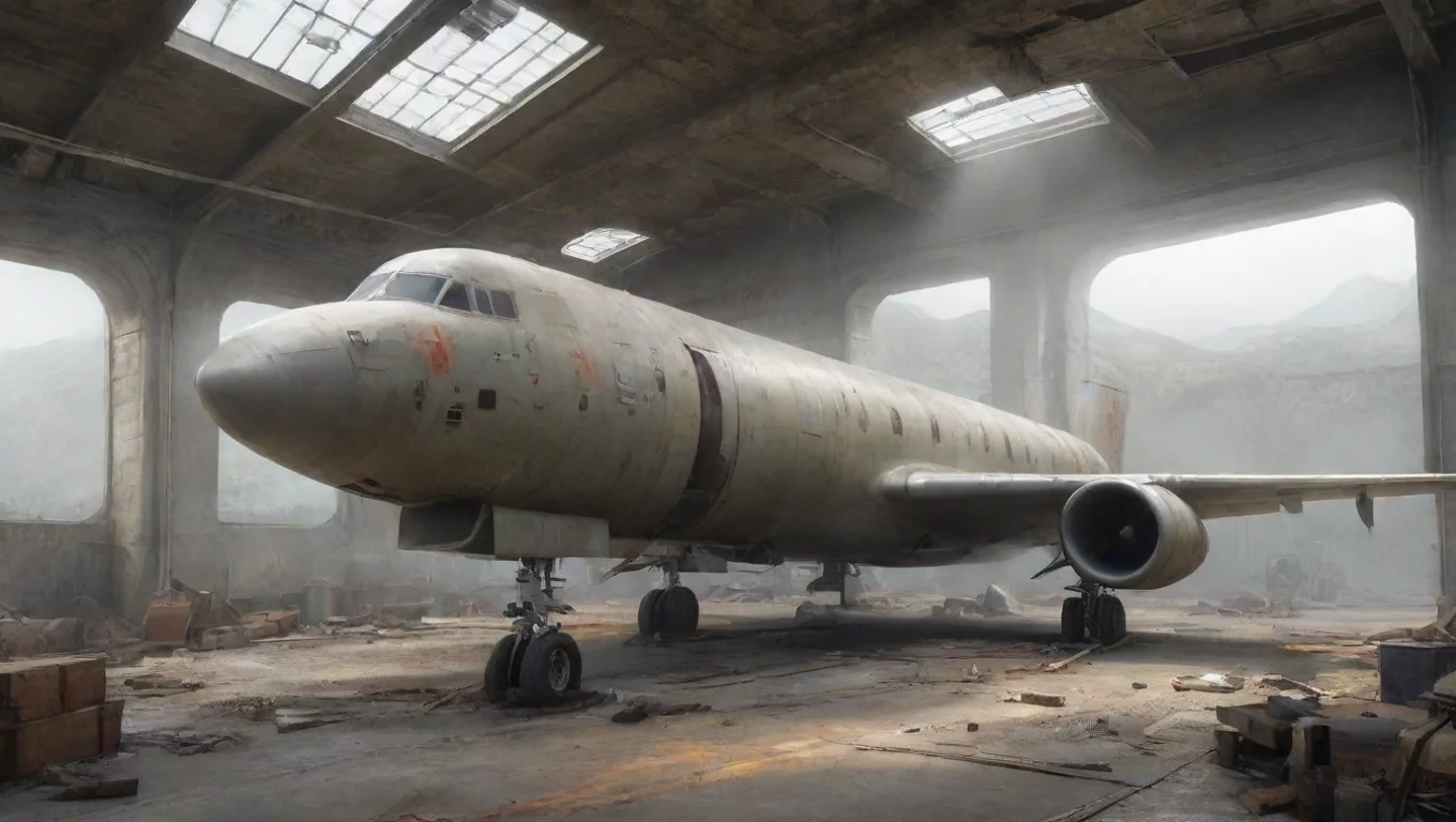 Backdrop background environment neutral colors artstation nostalgic Bombardier H6 Bombardier H6 undefined