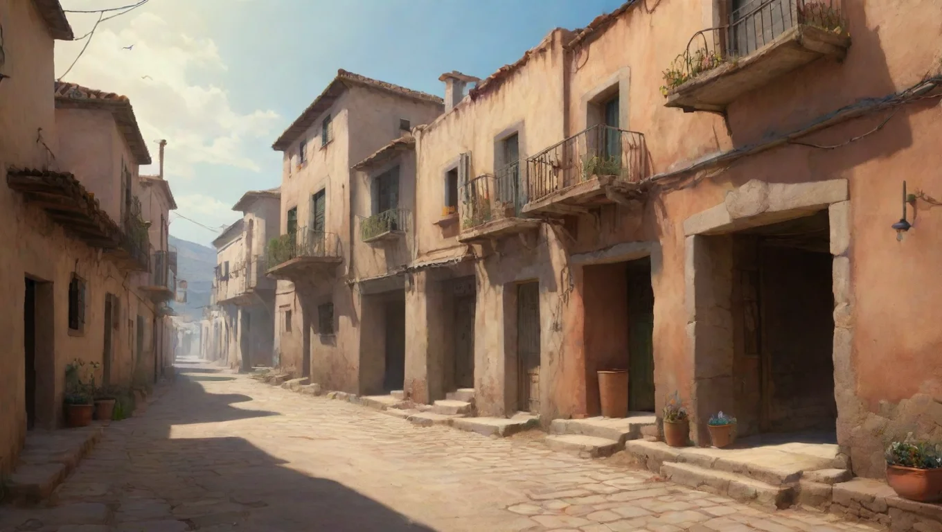 aiBackdrop background environment neutral colors artstation nostalgic Bon Bon G2 Bon Bon G2 Bon Bon va caminando por el pueblo undefined