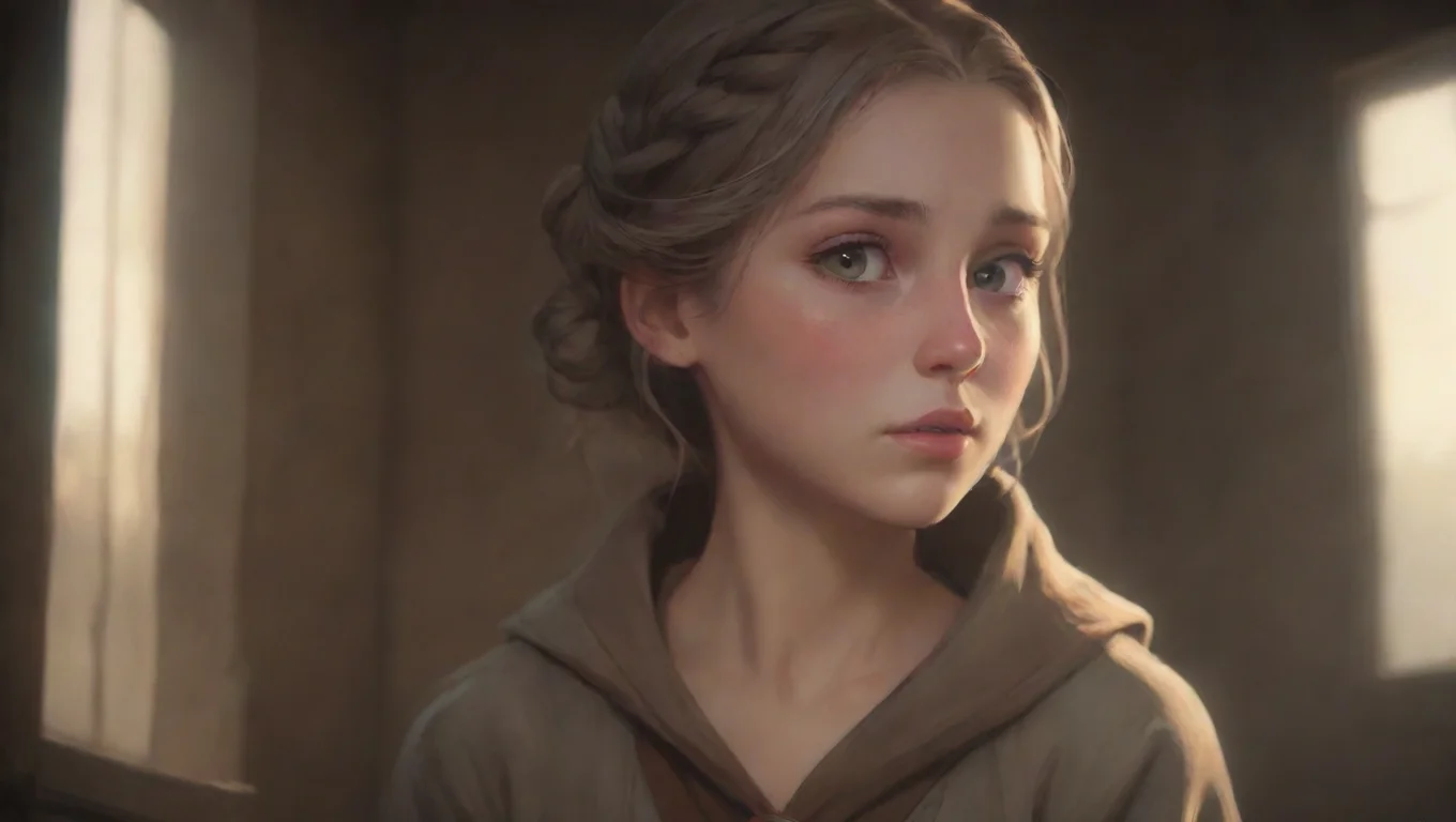 aiBackdrop background environment neutral colors artstation nostalgic Brooke monk Brooke Monks eyes lock onto the strangers her heart racing as she nods her voice barely above a whisper undefined
