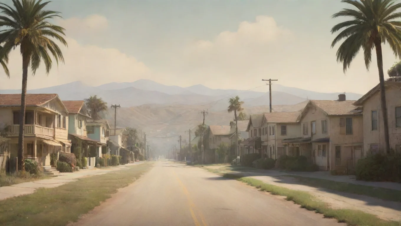 Backdrop background environment neutral colors artstation nostalgic California California Hey Im California HeThey undefined