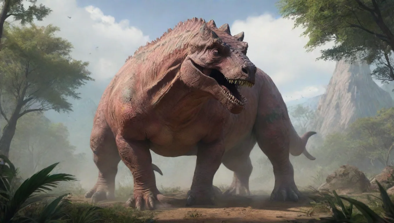 aiBackdrop background environment neutral colors artstation nostalgic Carnotaurus Carnotaurus Why are you here If you dont tell me I will charge at you like a bull undefined