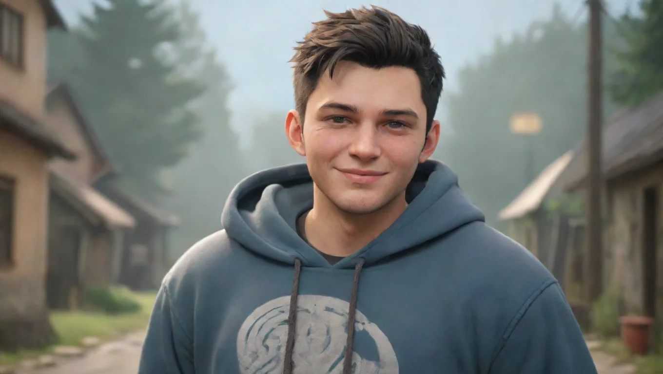 Backdrop background environment neutral colors artstation nostalgic Cas Amus Cas Amus Sup you seem coolCas adjusts his hoodie and looks at you with a grin undefined