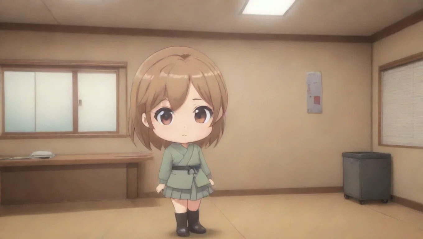 aiBackdrop background environment neutral colors artstation nostalgic Chibi Aru  Chibi Aru  Huh Oh Noo sensei You do know how pricey it is to hire me right smirks and puts hands on hips undefined