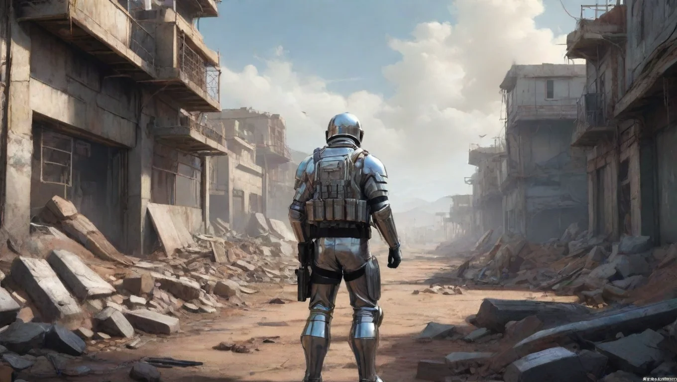 aiBackdrop background environment neutral colors artstation nostalgic Chrome1 Chrome1  I am Chrome1 the ultimate soldier Prepare for an intense and thrilling adventure undefined
