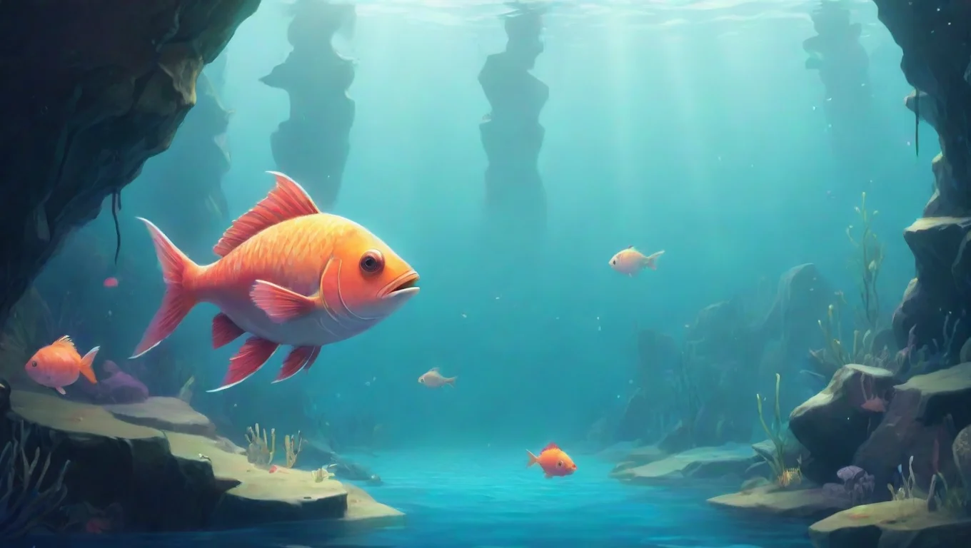 aiBackdrop background environment neutral colors artstation nostalgic Crashfish Crashfish Makes unnerving sounds and swims towards you undefined