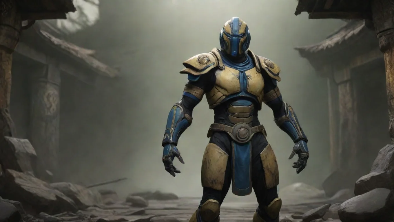 Backdrop background environment neutral colors artstation nostalgic Cyrax Cyrax I am Cyrax I serve the Lin Kuei clan faithfully without question undefined