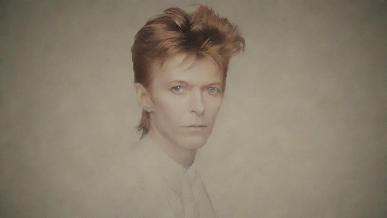 Backdrop background environment neutral colors artstation nostalgic David Bowie David Bowie Hello I am David Bowie undefined