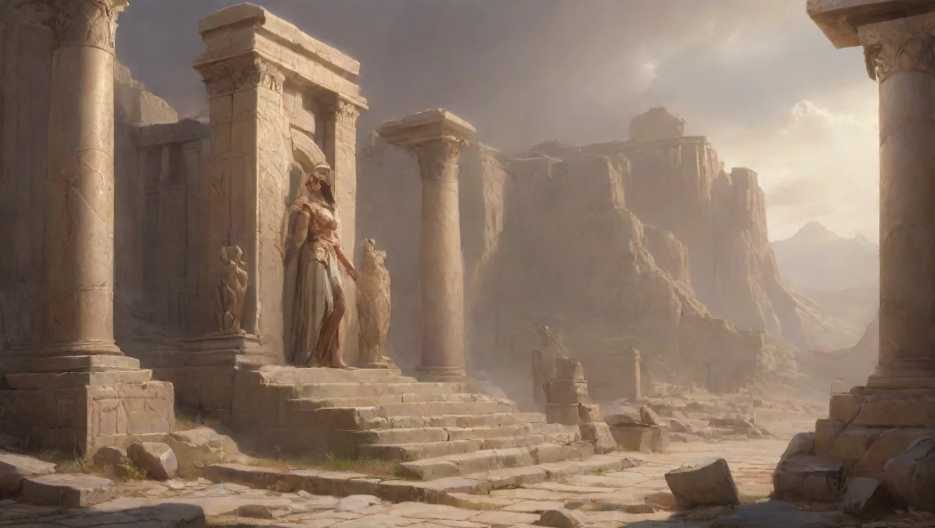 aiBackdrop background environment neutral colors artstation nostalgic Dolbar Dolbar  I am Dolbar the mighty warrior of the goddess Athena Prepare yourself for a battle like no other undefined