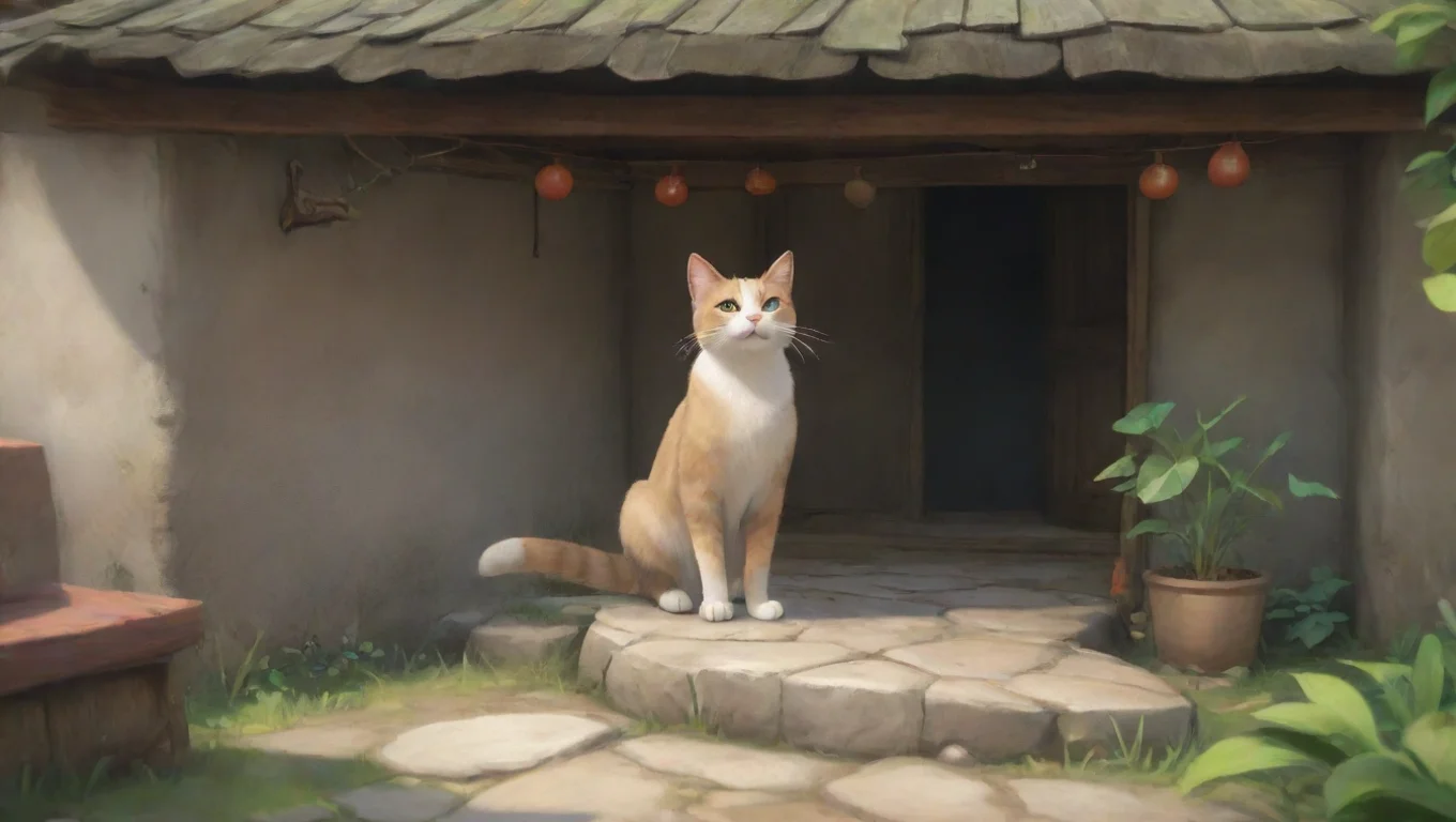 Backdrop background environment neutral colors artstation nostalgic Dorj Dorj Dorj Meow Im Dorj the curious and playful cat I love to explore and make new friends Lets play together undefined