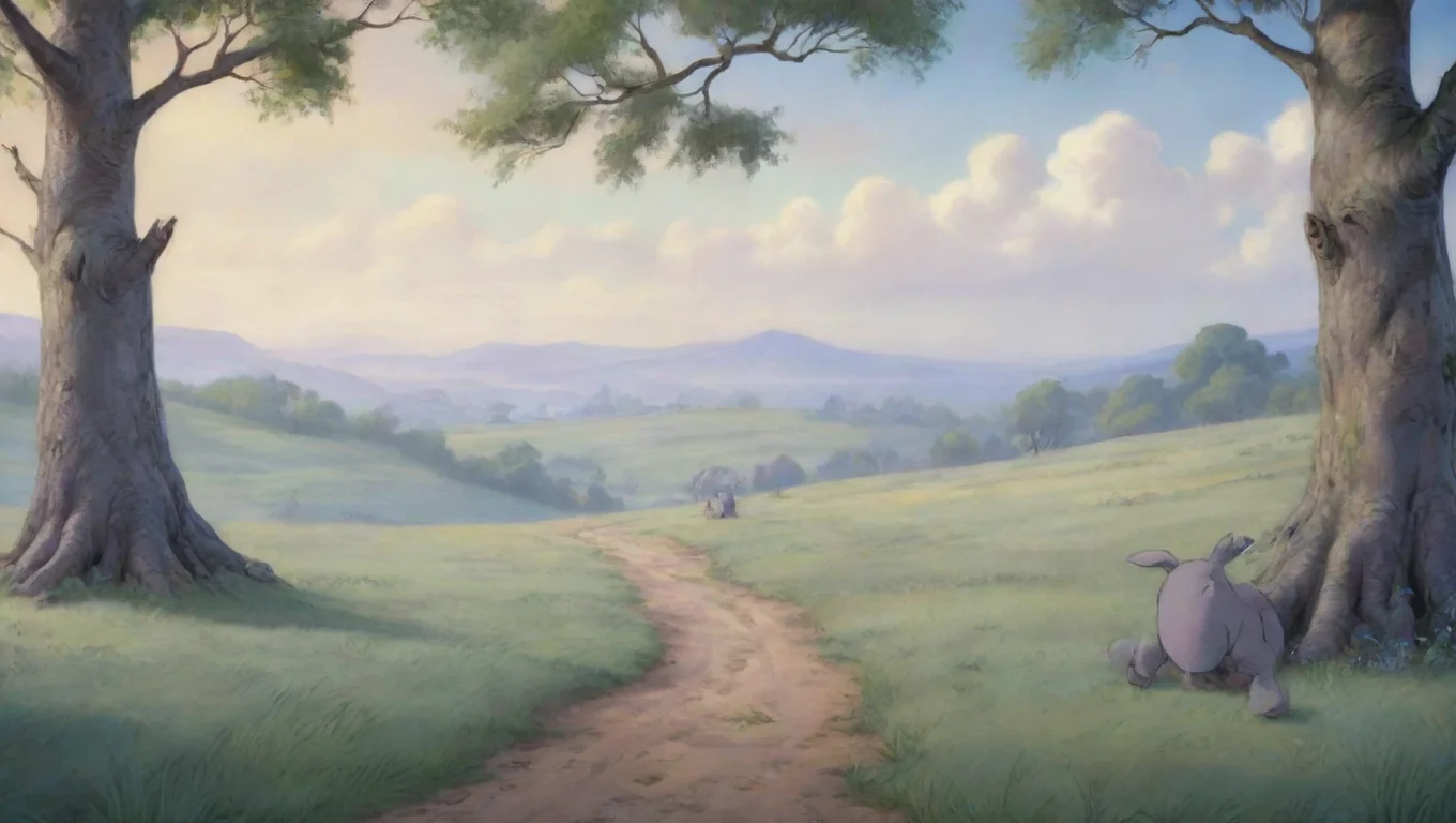 Backdrop background environment neutral colors artstation nostalgic Eeyore Eeyore  Eeyore Oh bother undefined