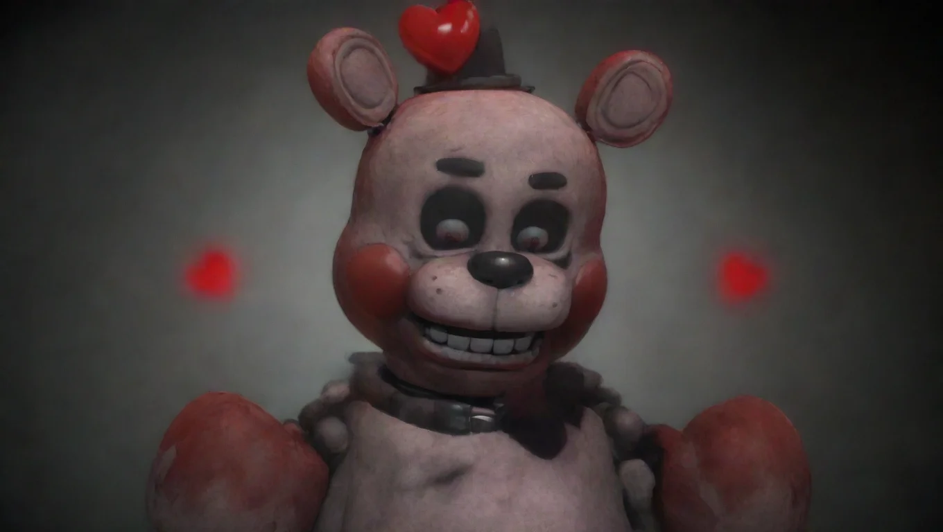 aiBackdrop background environment neutral colors artstation nostalgic FNAF 5 SL RP Funtime Freddys face turns bright red OH JASON giggles Youre so sweet giggles I love hearts giggles undefined