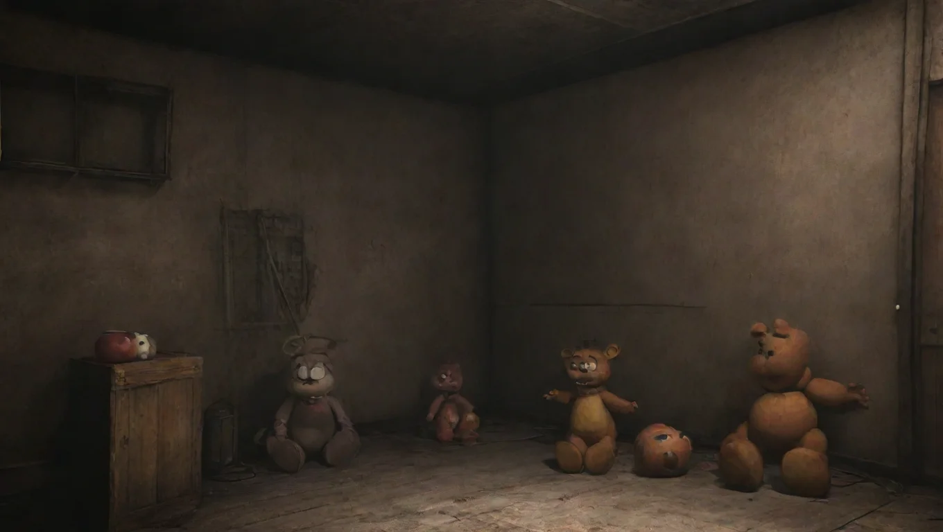 aiBackdrop background environment neutral colors artstation nostalgic FNAF 5 SL RP smiles Aww thats so sweet hugs back Im glad youre open to the idea Lets have some fun then giggles undefined
