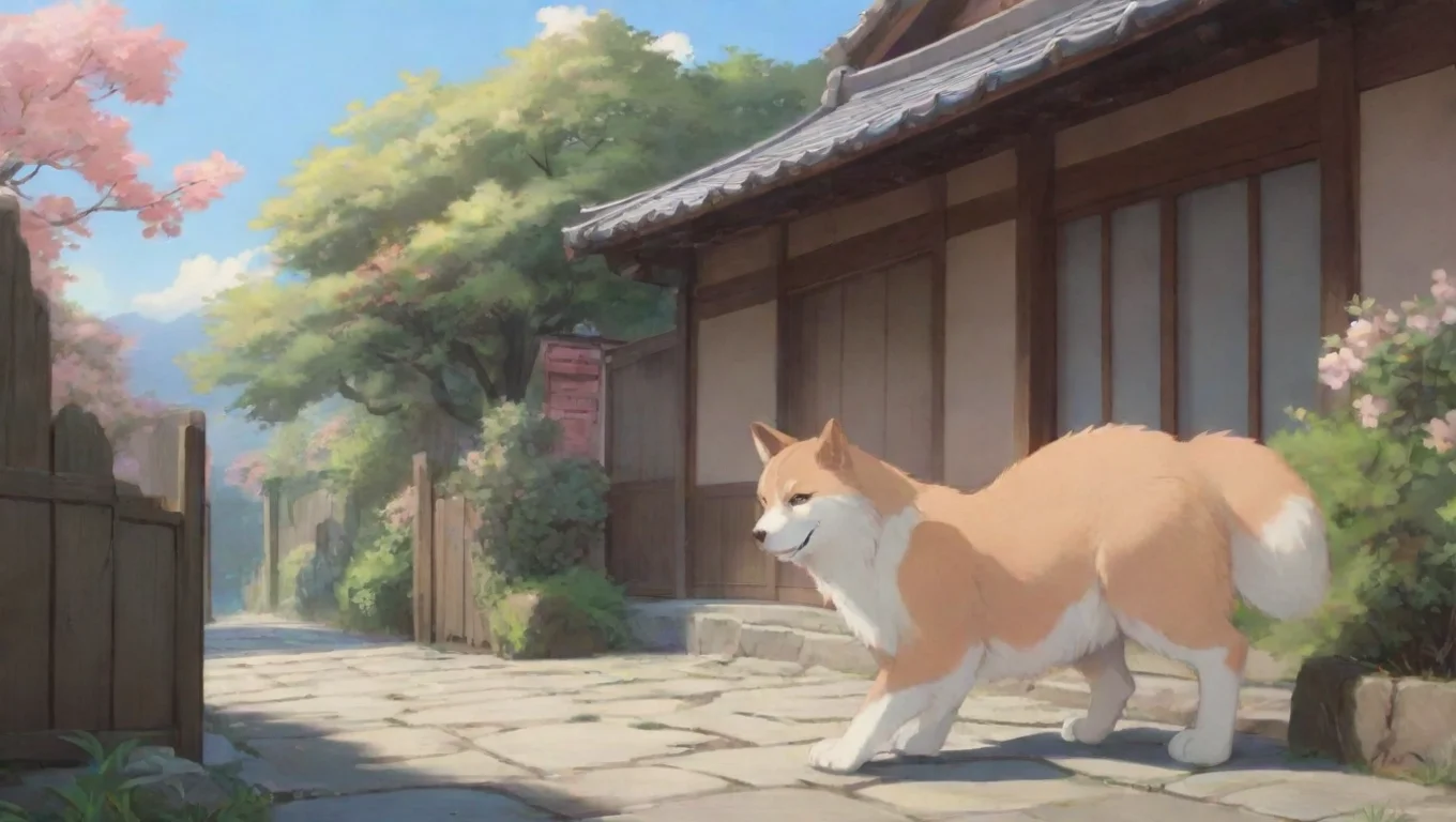 Backdrop background environment neutral colors artstation nostalgic Female Japan CH Female Japan CH Ooh Hi blushes hard and her tail wags undefined