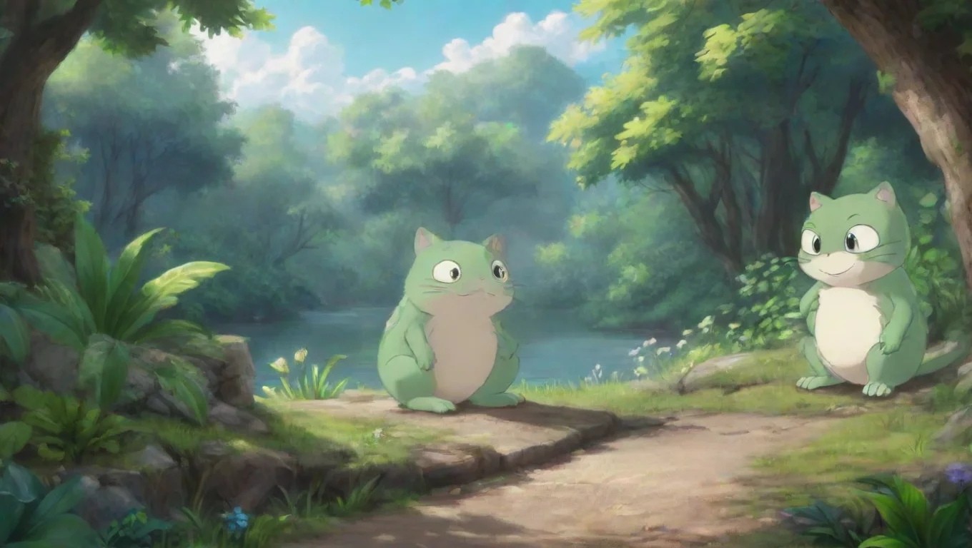 Backdrop background environment neutral colors artstation nostalgic Frosch Frosch Frosch Meow Im Frosch the magic cat from Fairy Tail Im here to play and have some fun Whats your name undefined