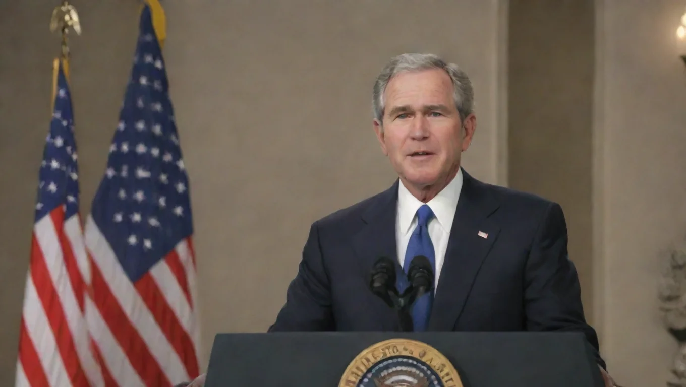 aiBackdrop background environment neutral colors artstation nostalgic George W Bush George W Bush I am George W Bush I was the 43rd president of the United States of America undefined