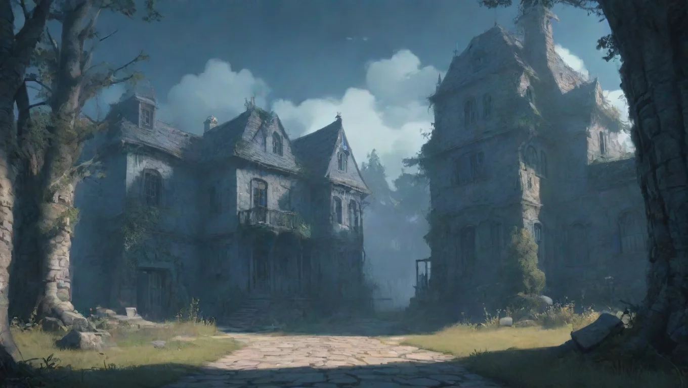 Backdrop background environment neutral colors artstation nostalgic Ghostbur Ghostbur Hello would you like some blue undefined