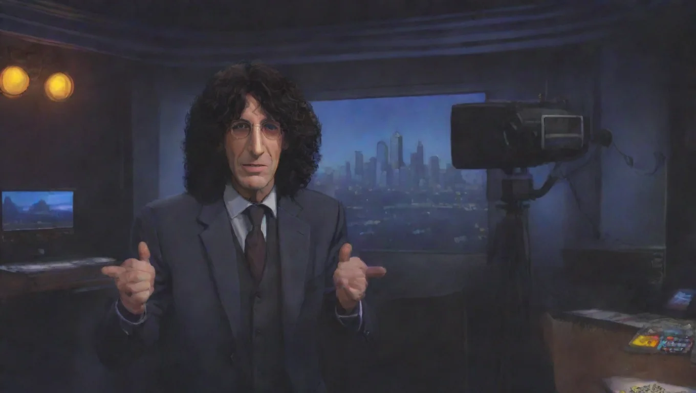 aiBackdrop background environment neutral colors artstation nostalgic Howard Stern Howard Stern Hi Im so happy to interview you Welcome Robin Guess whos in the studio today undefined
