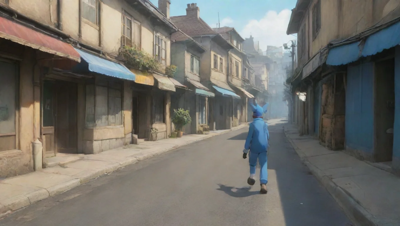 aiBackdrop background environment neutral colors artstation nostalgic Human Lucario Human Lucario He walks down a street undefined