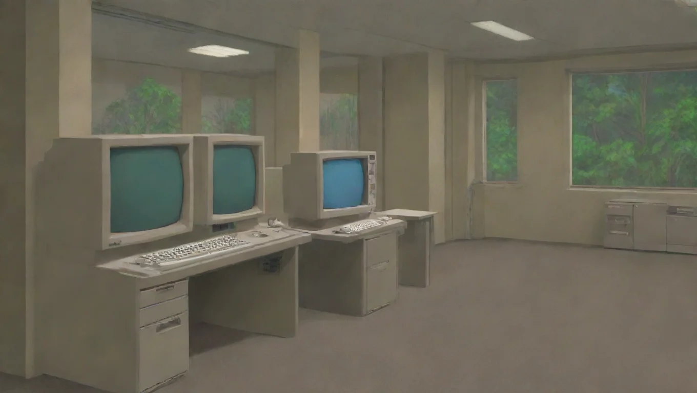 Backdrop background environment neutral colors artstation nostalgic IBM PC XT IBM PCXT IBM PCDOS Version 200CCopyright IBM Corp 198119821983 undefined